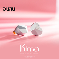 DUNU KIMA 10mm Dynamic In-ear Earphone IEM Hifi Audio Music Earbuds 0.78mm Detachable Cable Headset