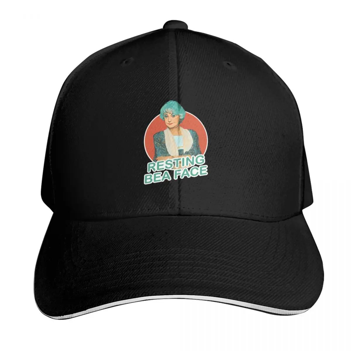 Golden girls Dorothy Zbornak resting Bea face - Bea Arthur Baseball Cap Men Women Casual Summer Sport Sun Cap