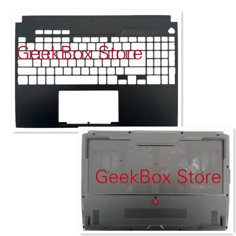 プレハブ New For TUF Gaming F15 FX507 Upper Case Palmrest /Bottom Base Low