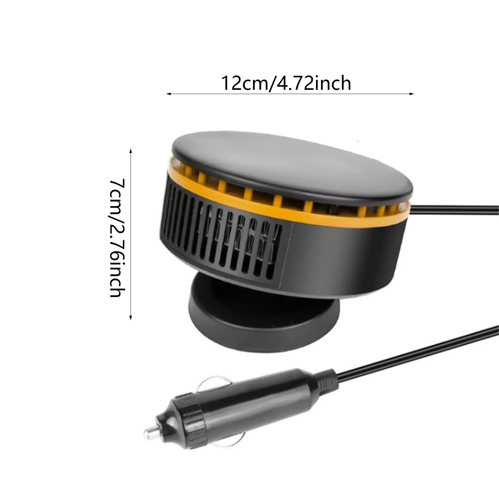 12V Auto-Heizlüfter, 2-in-1-Heizung, Kühlventilator, Automobil, Winter-Demister