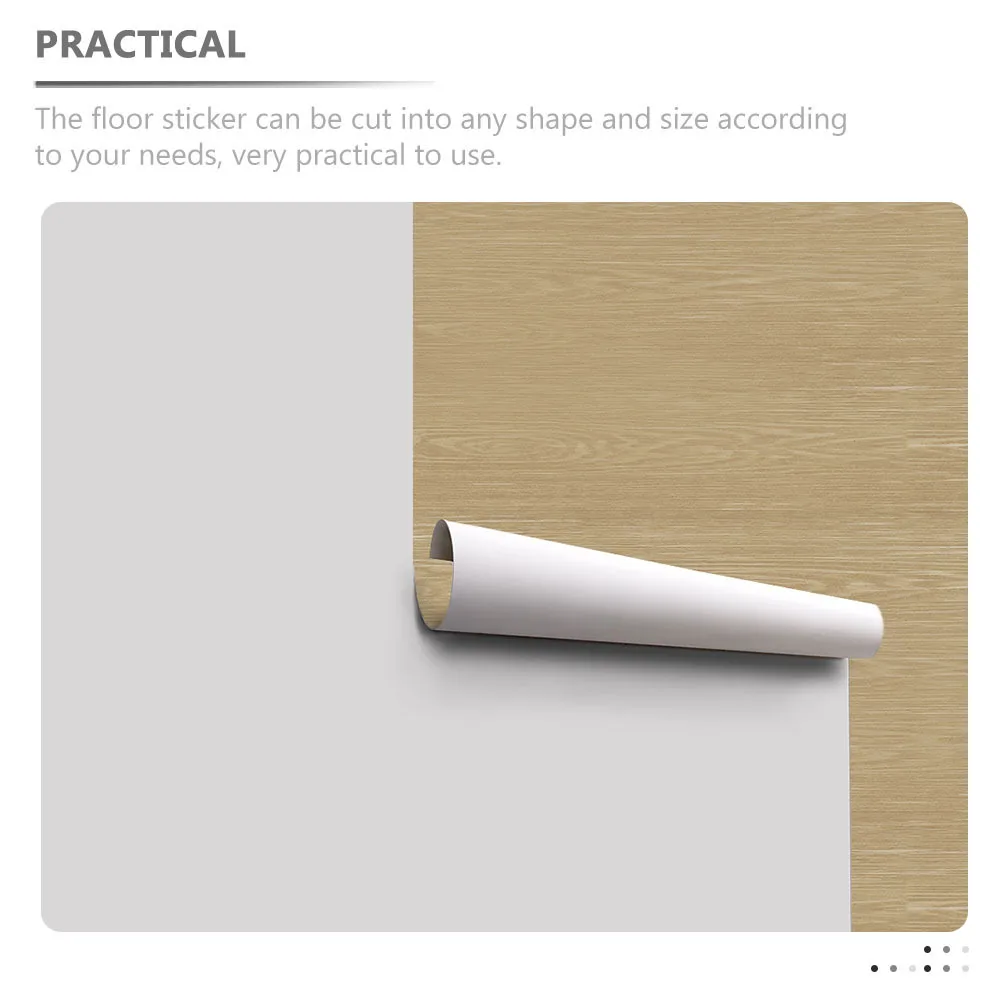 водостойкая наклейка на пол из ПВХ