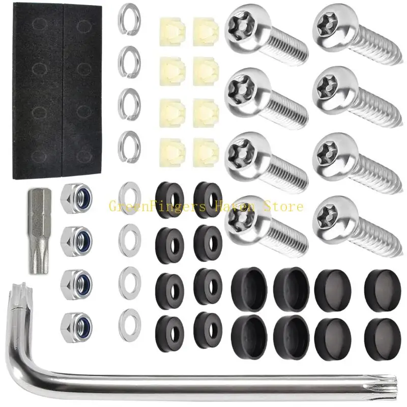 F68D PLACA PLACA PLACA RULTER PESADA PESADA F68 Conjunto instalação completa do instalação com ferramenta