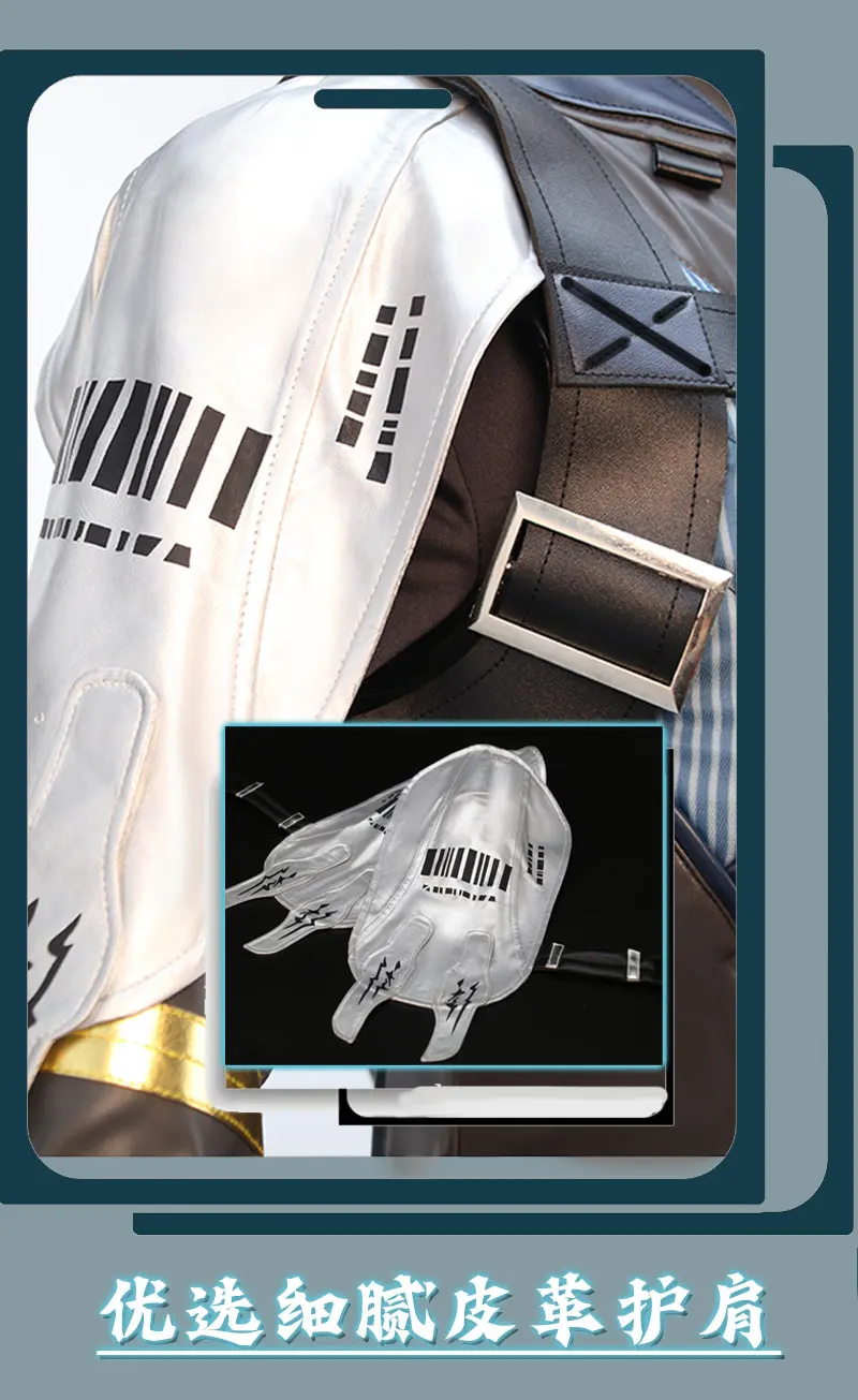 Nuevo juego Mooyiyi cos Wuthering Waves Cos Calcharo disfraz de Cosplay Halloween Navidad juego de rol S-XXXL accesorios exquisitos masculinos