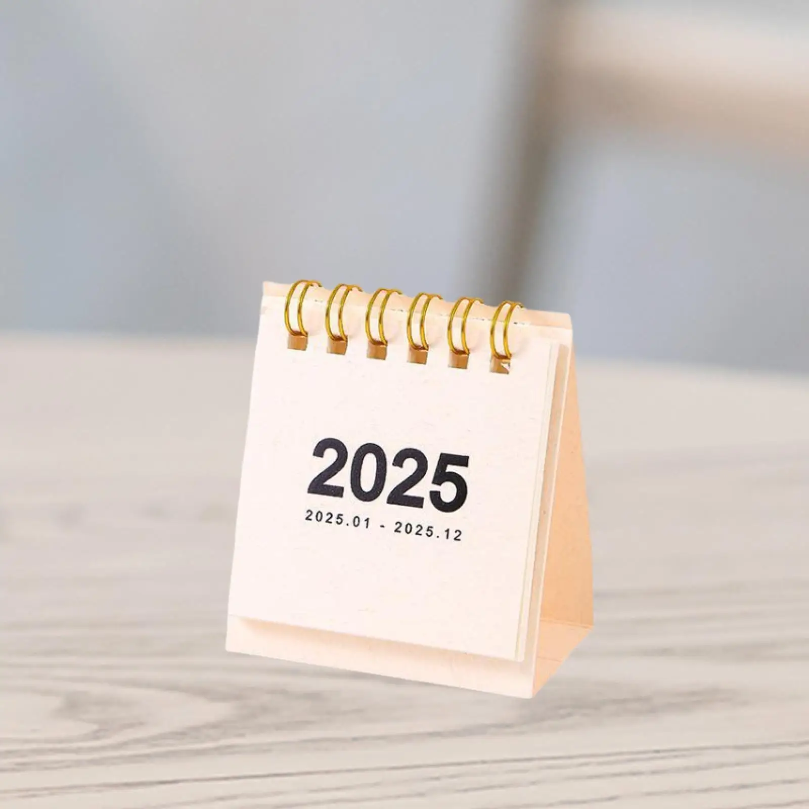 Small Desktop Calendar Flip Calendar Versatile Efficient 2025 Mini Calendar Stand up Calendar for Planner Daily Home Supplies
