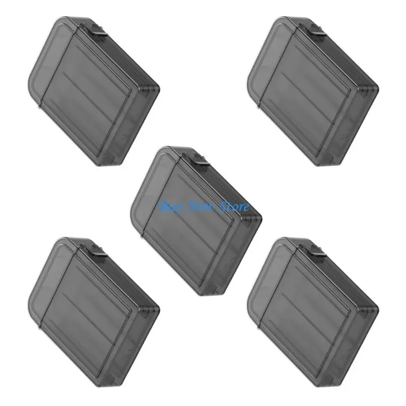 

20CE ABS Hard Drive Carrying Case Organizers Holds 3.5Inch Drives Protections Sleeve