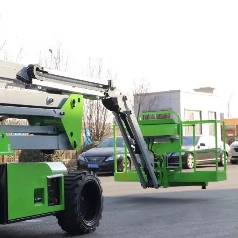 Factory Outlet Electric Hydraulic Curved Arm Elevator Boom Man Lift Aerial Work Platform Customized