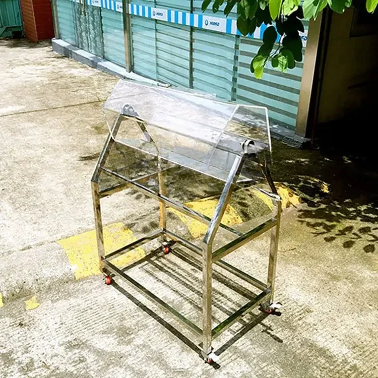 المتداول الفولاذ المقاوم للصدأ الدورية التصويت عدد الرسم طاولة دوارة تهز الكرة آلة عدد صندوق الرسم الاكريليك الإبداعية