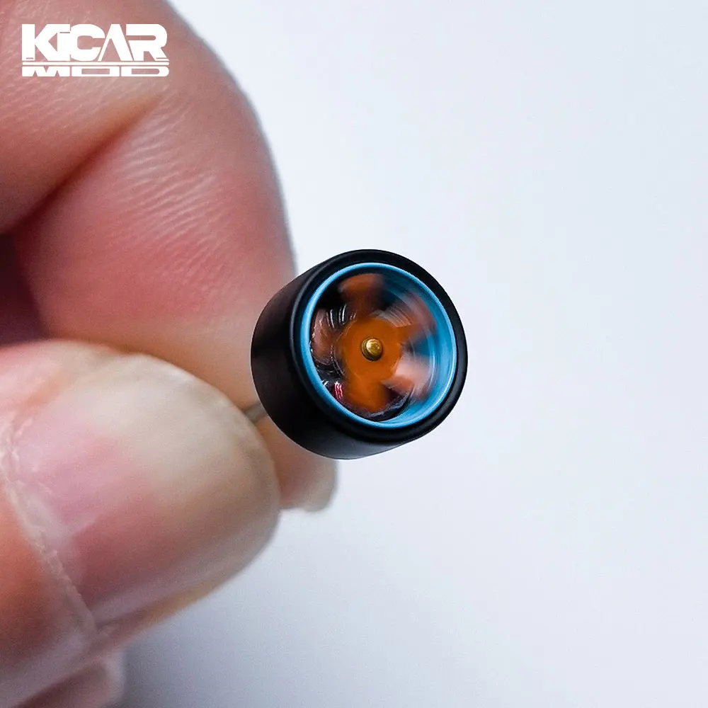 Kicarmod 1/64 Metal Bearing Wheels Rubber Tires Brake Discs Set for Tomica Diecast Cars Modifying Parts Diameter:9.5mm