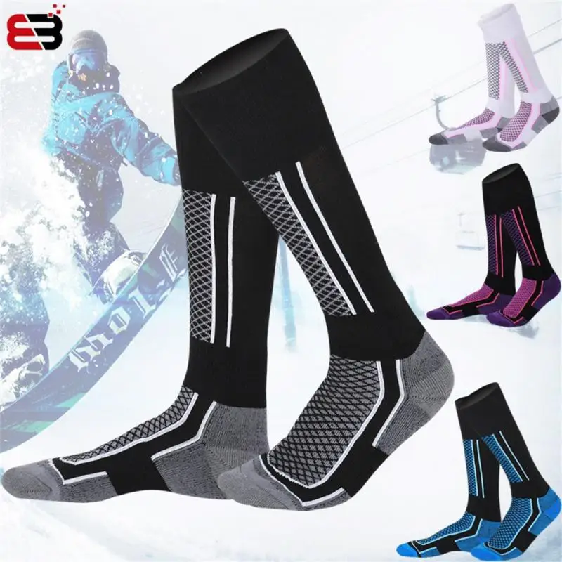 Buy 1 Free 1! Winter Warm Thickeing Ski Stokings Hiking Socks Women Men Children Anti-Cold Skiig Outdoor High Sports Socks 스포츠양말