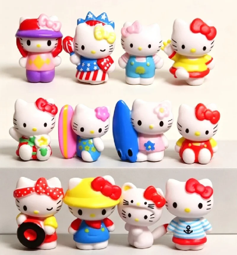 Spot Mini Version Of Kt Cat Melody Doll Blind Box Desktop Ornaments Indoor Decorations Commemorative Gifts Holiday Surprise. view 2