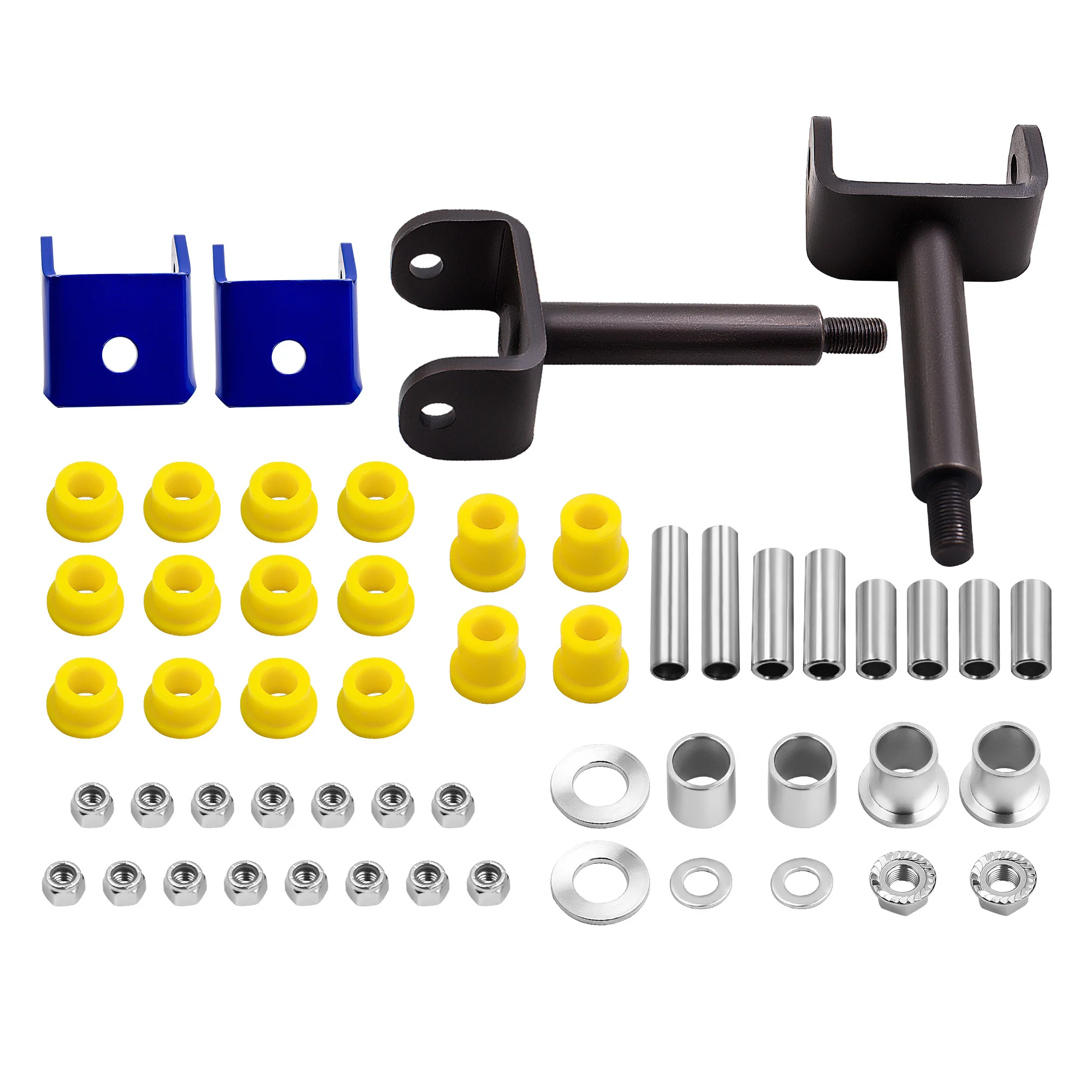 Front End Suspension Bushing & Pins Repair Kit For Club Car Gas/Electric 93-Up