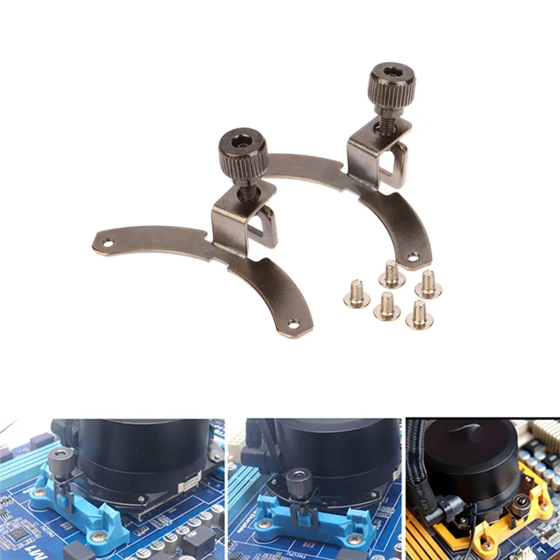 MCGS-For Cooler Master B120 B120i B240 AMD AM4 バックルキット用取り付け固定耐摩耗性バックル、小さなネジ付き