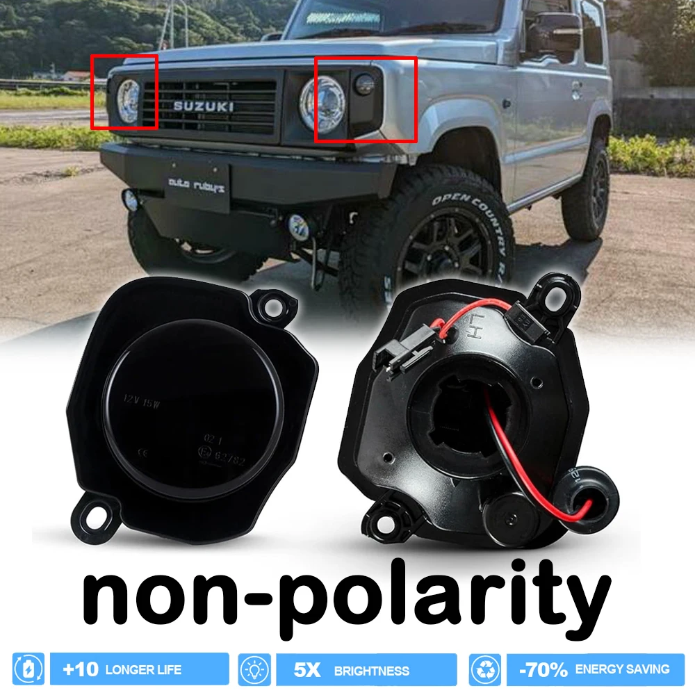 

Dynamic Amber Front Fender LED Side Marker Turn Signal Light Free Error for Suzuki Jimny JB64W JB74W 2018- Auto Parts Accessory