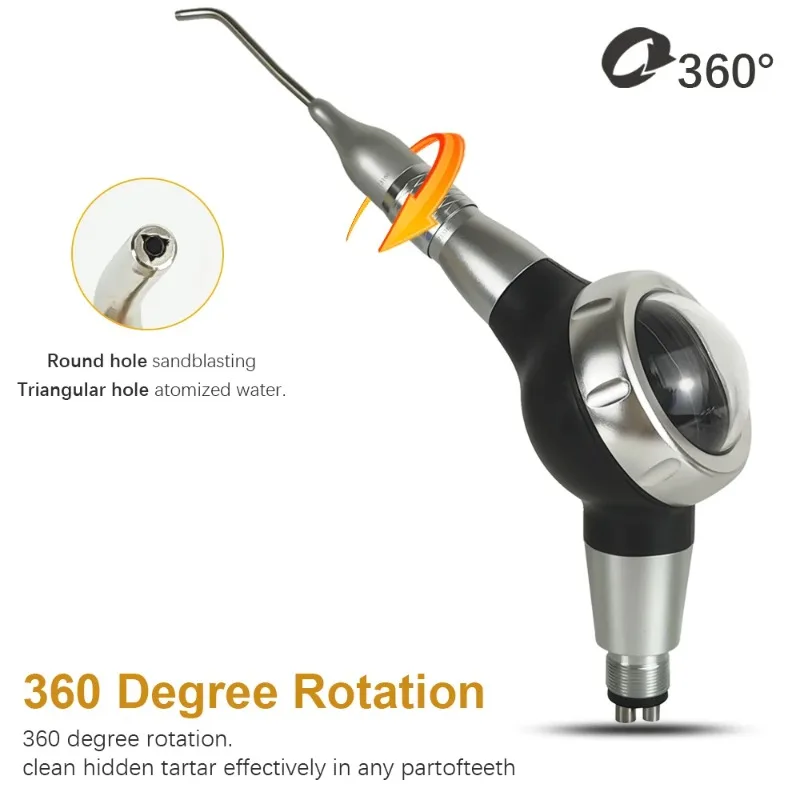 Professional 2hole 4hole Lab Air Prophy Unit Teehs Whitenings Spary Use Sandblasting Air Polisher Unit Dentists Equipment