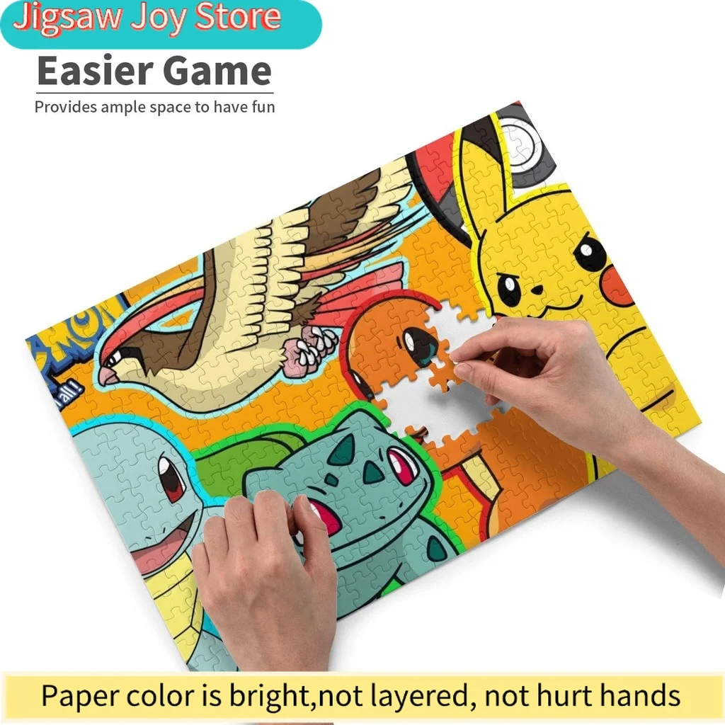 

Pokemon Educational Game Puzzle For Adult Jigsaw For Son pieces Jigsaw Puzzle For Kids Pattern