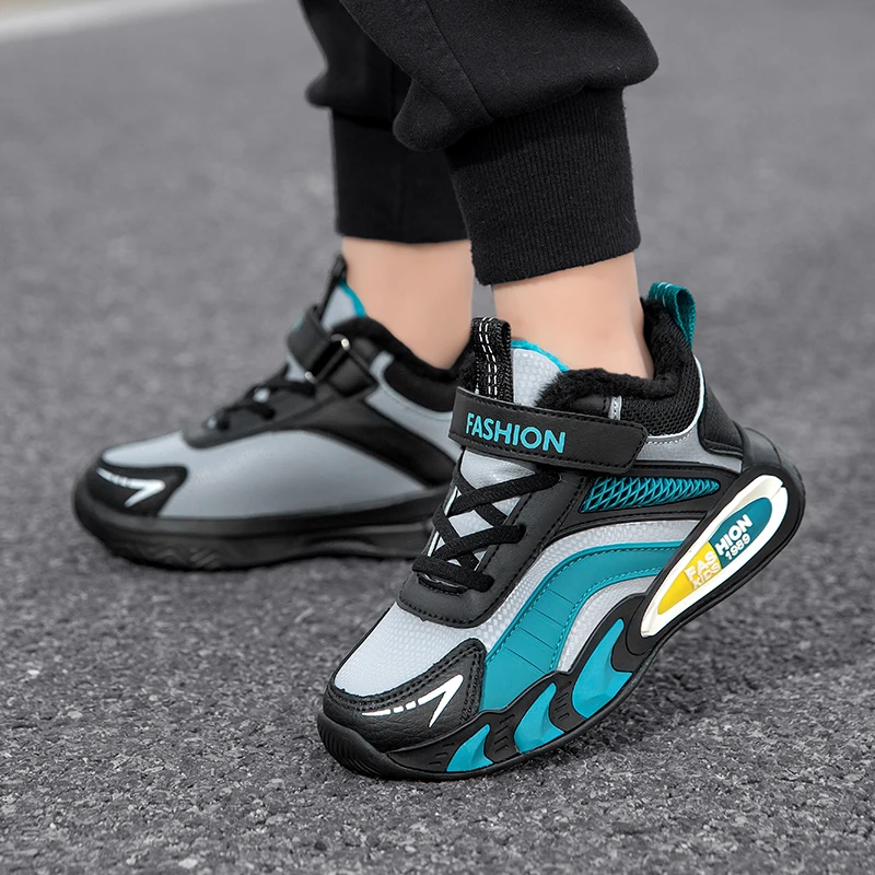 

New Fashion Children Shoes Comfortable Non-slip Running Shoes Kids Light Platform Sports Shoes for Boy Outdoor Shoe Tennis Shoes