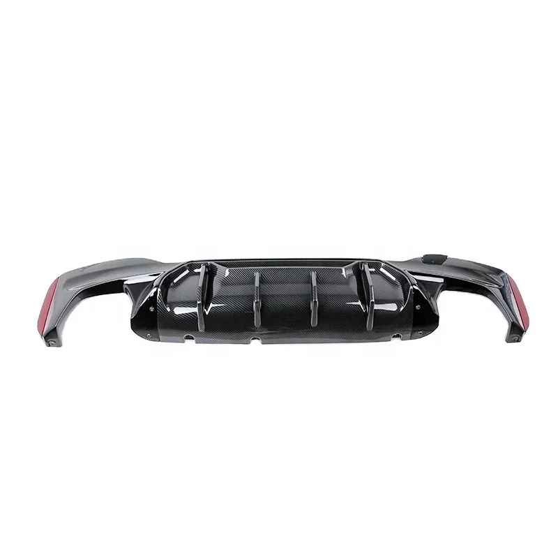 

car bumper M5 style diffuser For BMW 5 SERIES G30 G38 carbon fiber rear lip