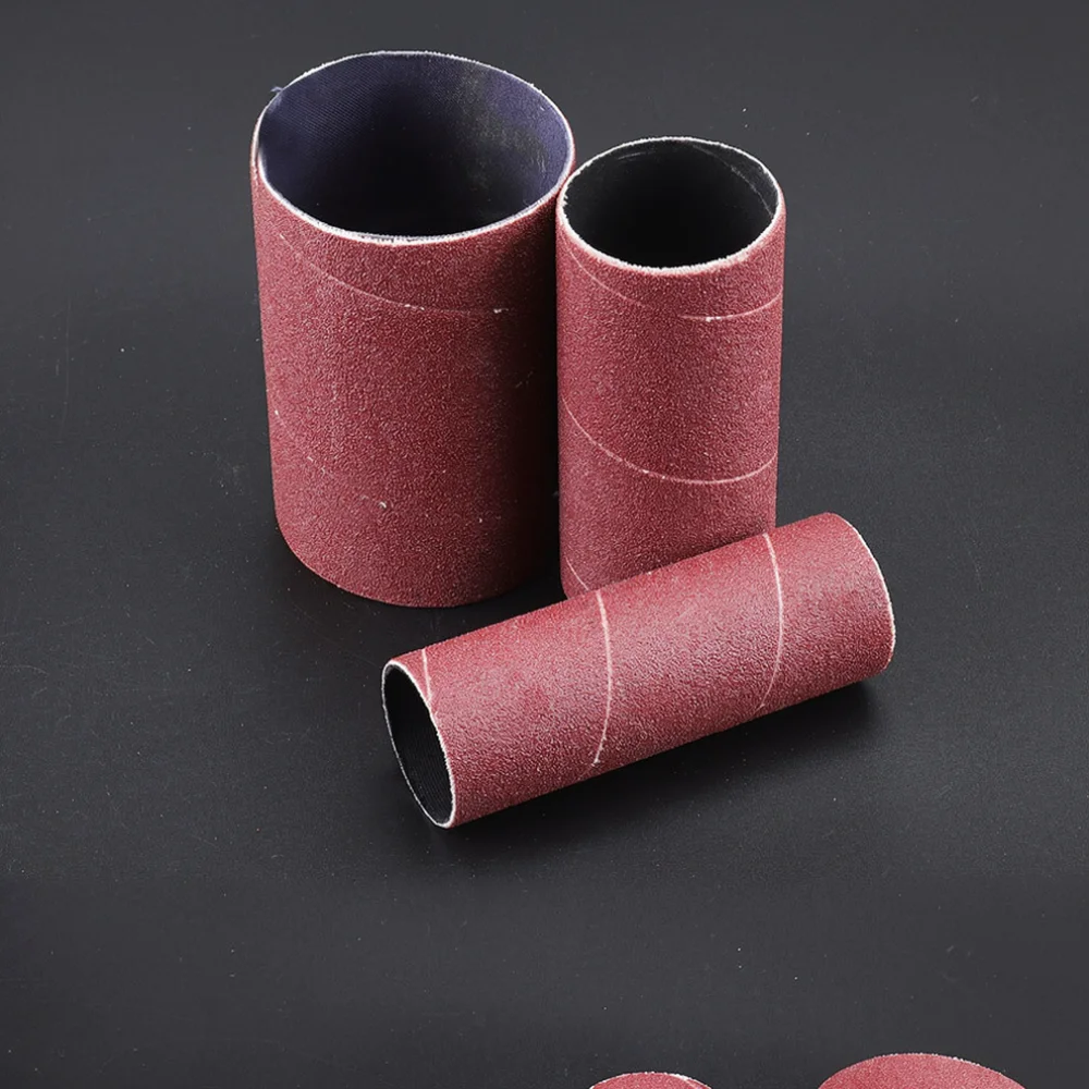 Sanding Bands Set For Jiuling Rotary Tool Components Abrasive Sleeves For Grinding Polishing Metal Wood Smoothing Sanding Paper