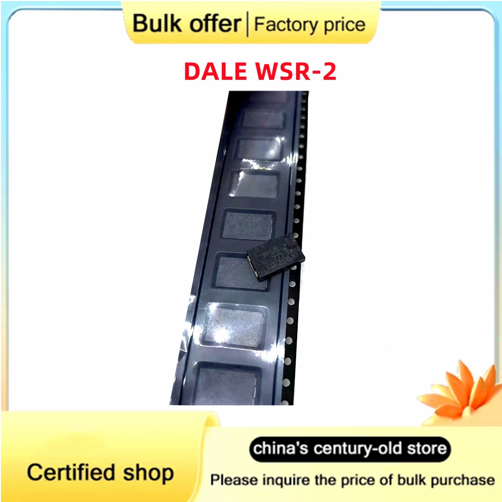 10PCS/Lot WSR21R000FEA DALE WSR-2 1R 1%  For Volkswagen Transmission Computer Board Resistor
