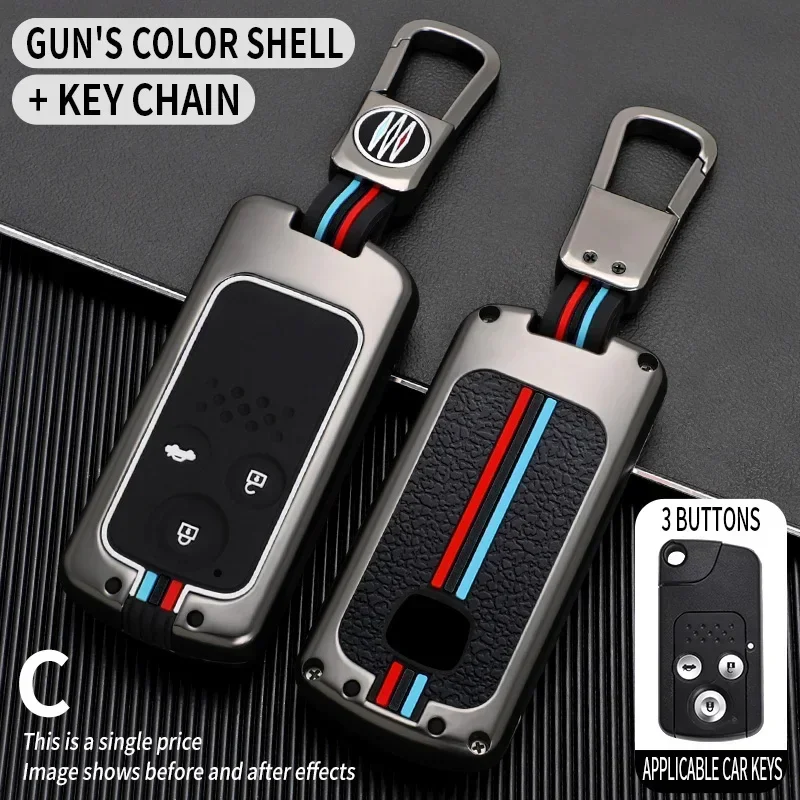 Shell Fob 2/3 Buttons TPU Car Remote Case Key Cover for Honda Freed Spike Ge6 Fit Jazz Shuttle GP2 Spada StepWgn RG1 Keyless