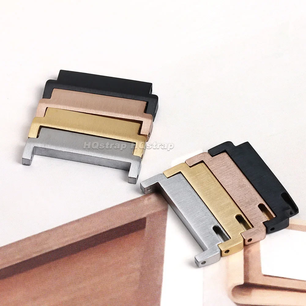 1 Pair Watchband Adapter Watch Strap Spring Bars 20mm-22mm 20mm-20mm 22mm-22mm Quick Release Pins Metal Connectors Accessories
