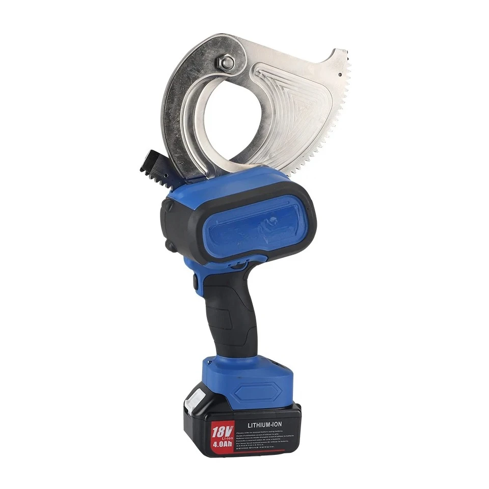 

EMS-85 Safety Ratchet Cable Cutter Electric Battery Power Copper Aluminum Wire Cutters Tool