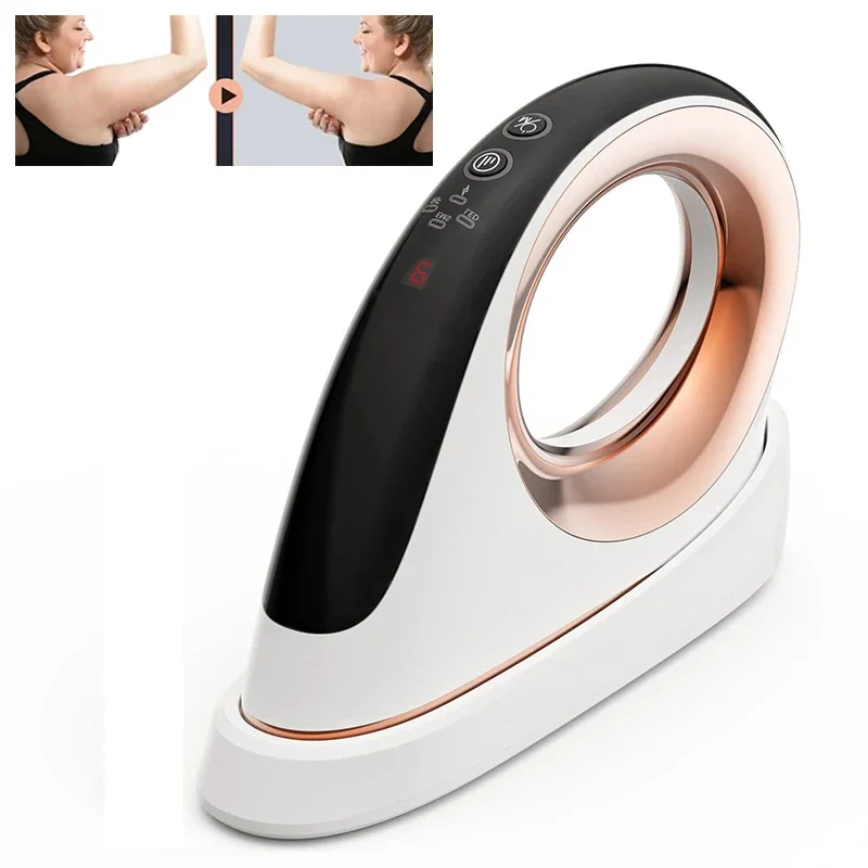 RF Radio Frequency Body Slimming Machine and Cellulite Massager EMS Belly Fat Burner LED Therapy Lose Weight Sculpting Machine