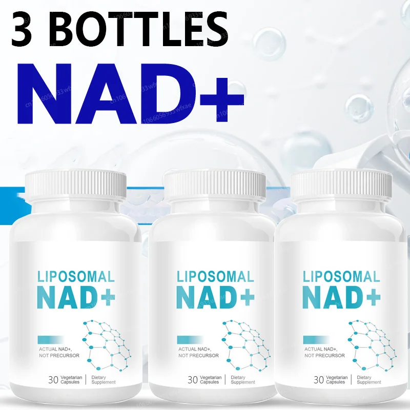 

3 Bottles NAD+Supplement 1200mg Anti-Aging Cell Booster Promote Energy Metabolism