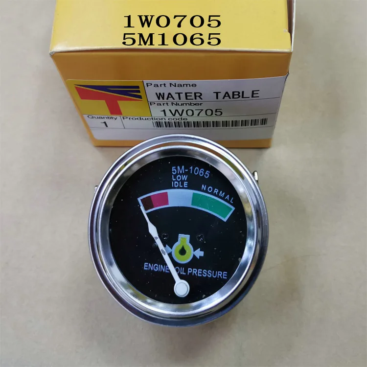 

2PCS Excavator, Loader Parts 3306 Oil Pressure Gauge 1W0705