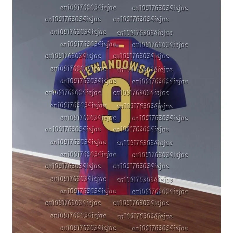 

3Ds Barcelona 25/26 Lamine Yamal Home Soccer Kit Jersey Short Sleeve Football T-Shirt Youth Kids Outdoor Training Casual