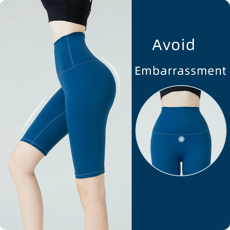 Sports Short Fitness Women Summer Yoga Shorts High Waist Push-up Five Points Running Fitness Yoga Short Pants Yoga Shorts Sport