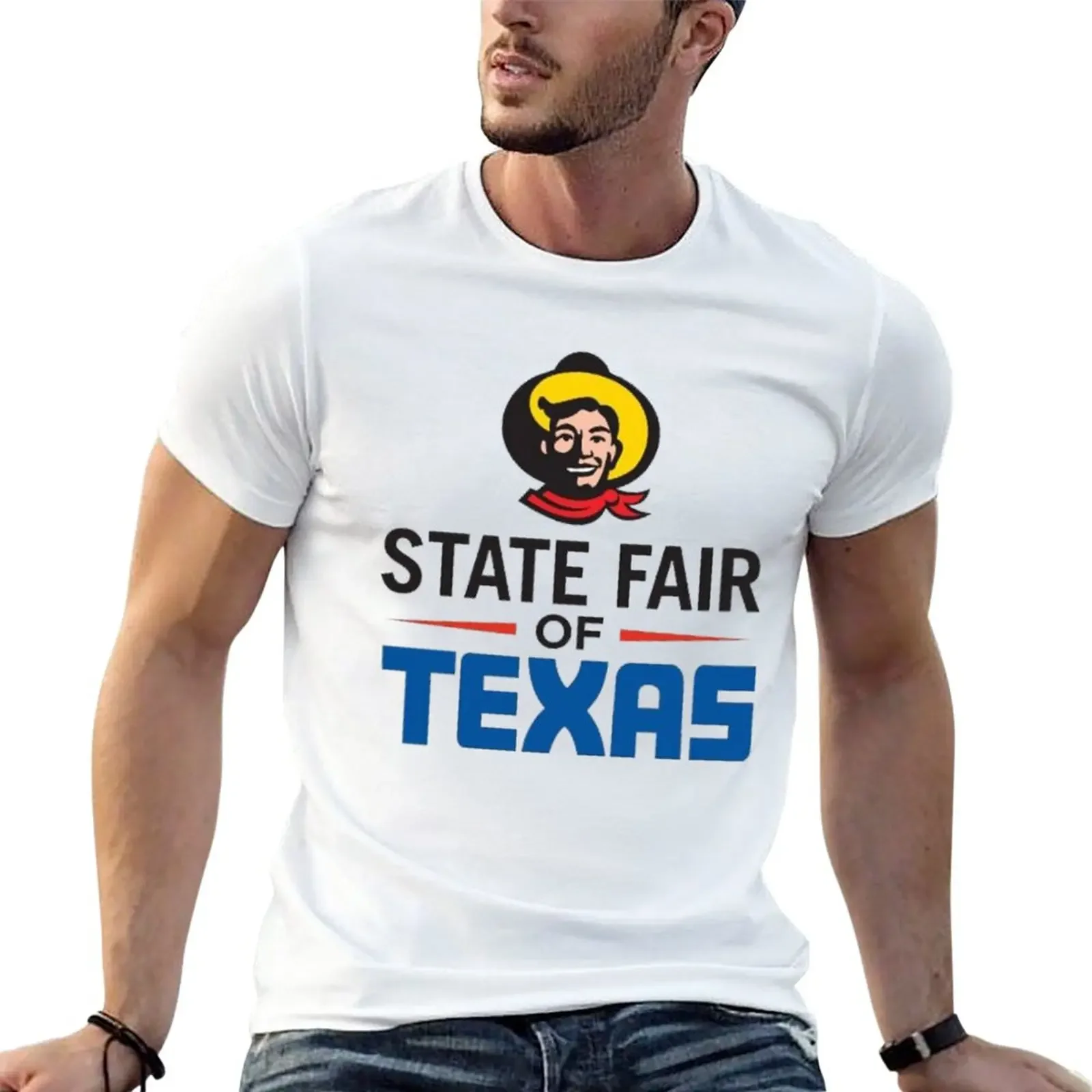 New State Fair of Texas T-Shirt quick drying anime stuff Short sleeve tee cotton graphic tees clothes for men