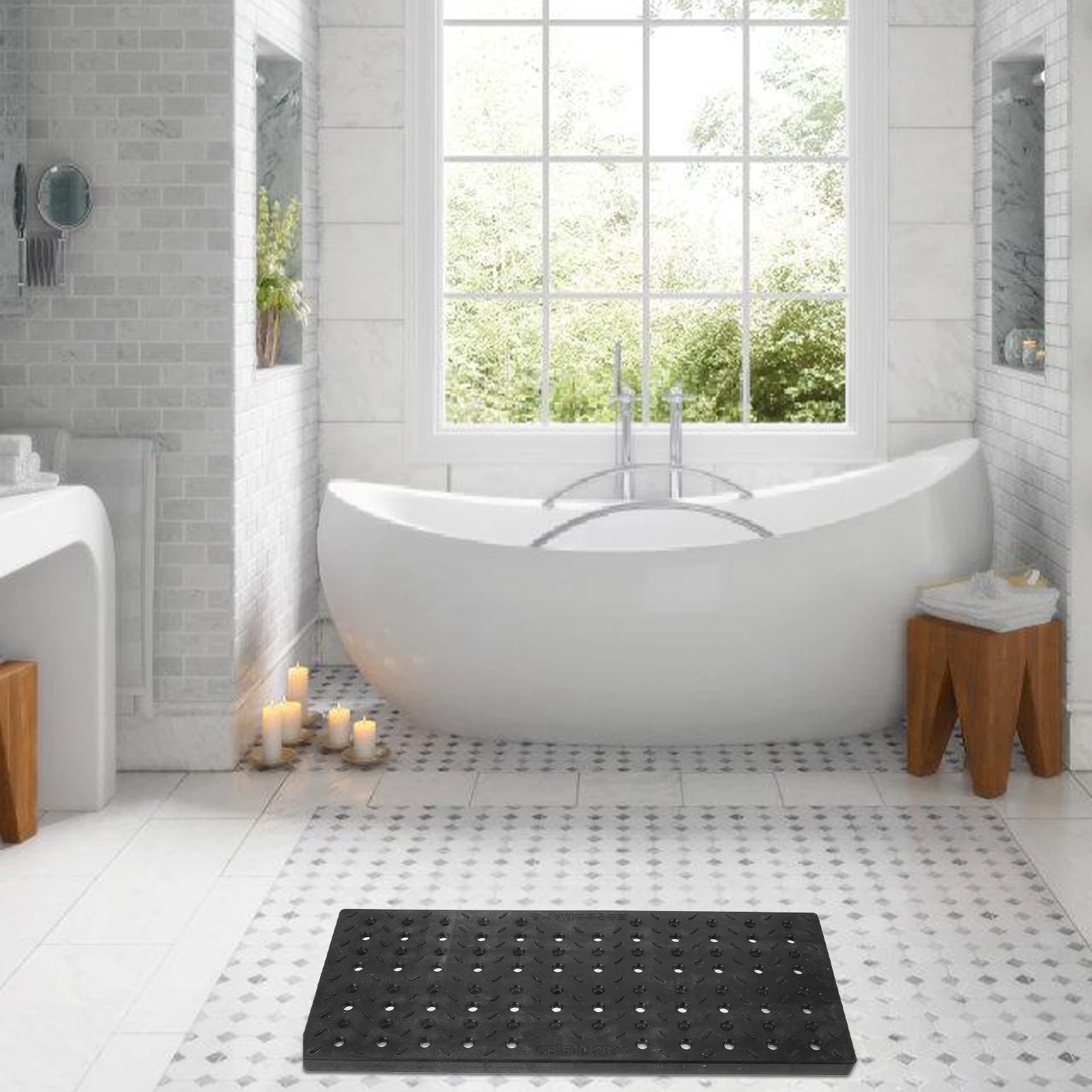 Outdoor Sewer Drain Grate Plastic Drain Cover High Water Permeability Drainage Grate Sturdy Trench Cover Gutter Protection Net