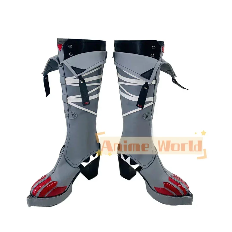Zenless Zone Zero Jane Doe Schuhe Cosplay Stiefel Halloween Karneval Stiefel Nach Maß