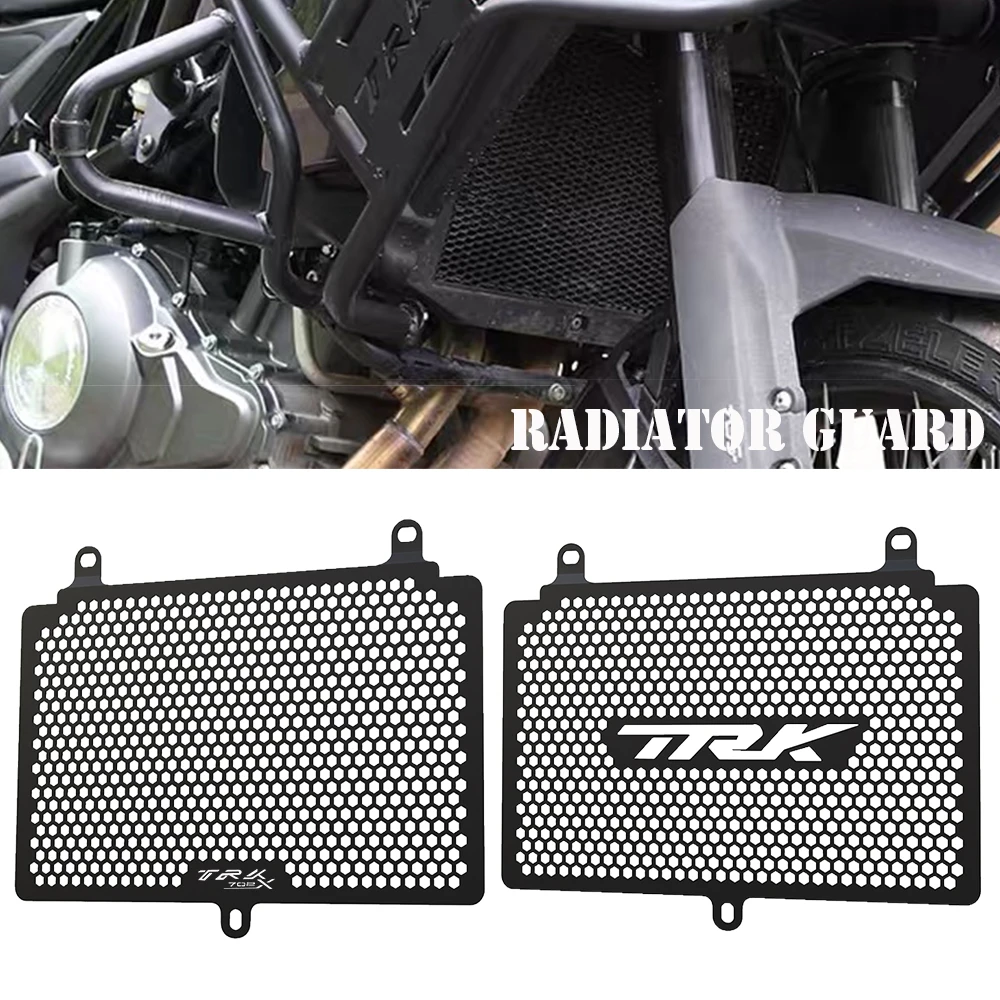 

2023 2024 Radiator Grille Guard Cover Water Tank Net Protector For BENELLI TRK 702 TRK702 TRK702X 2022 Motorcycle Accessories