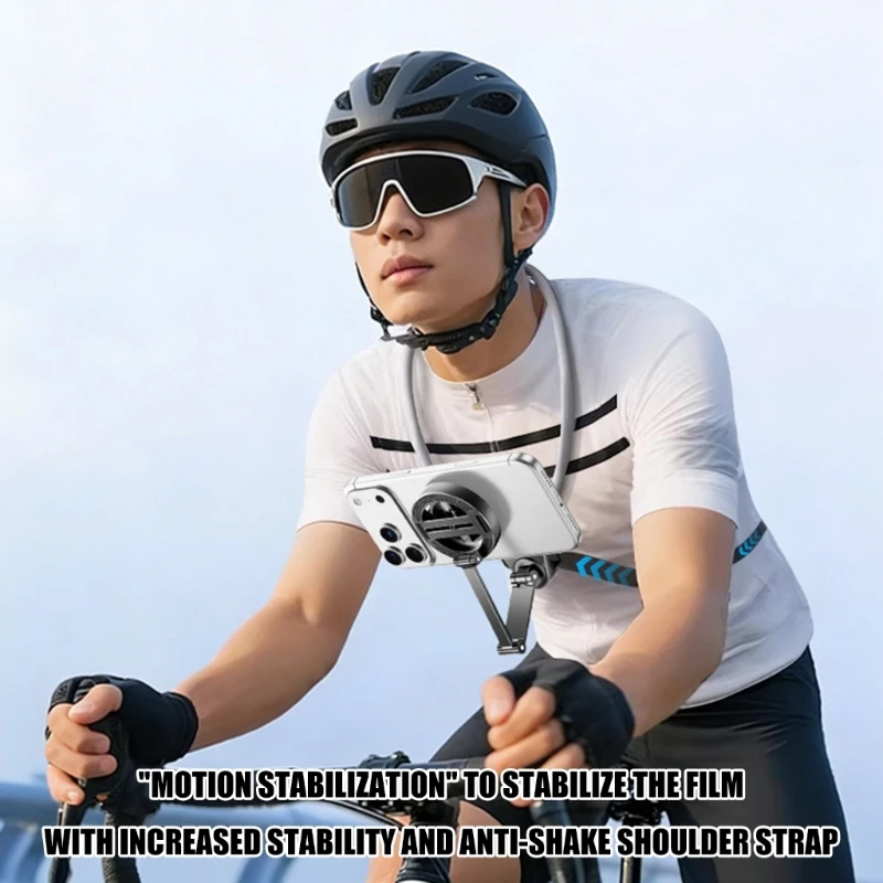  Strong Metal Neck Frame For Simple Filming Enables Multiple outlooks During Outdoor quests