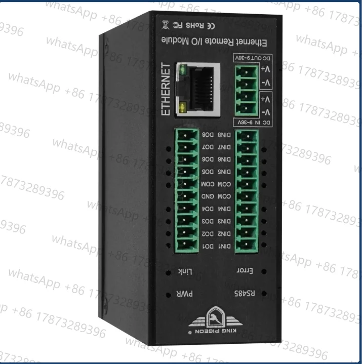 Ethernet Remote IO Module DAQ Digital Analog Input Output Data Acquisition Modbus TCP/RTU MQTT WEB 4-20mA 0-10V PT100