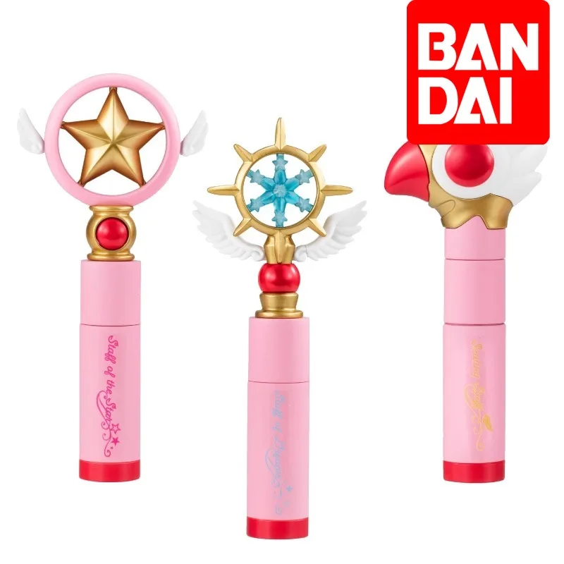 

Bandai Cardcaptor Sakura Lipstick Case - Magic Prop Lip Balm Holder Cute Anime Cosplay Collectible Gift for Girls