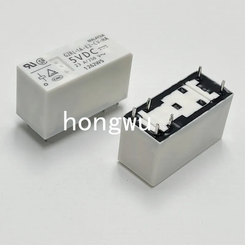 100% Original New 2PCS  G2RL-1A-E2-CV-HA-5VDC  relay  23A 6pins