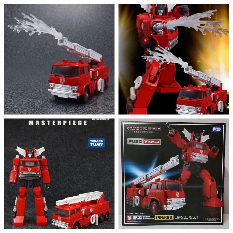 

Takara Tomy Transformers Toys MP-33 Inferno Action Figures Transformer Robot Toys Transformers Figures Toys for Children 20cm