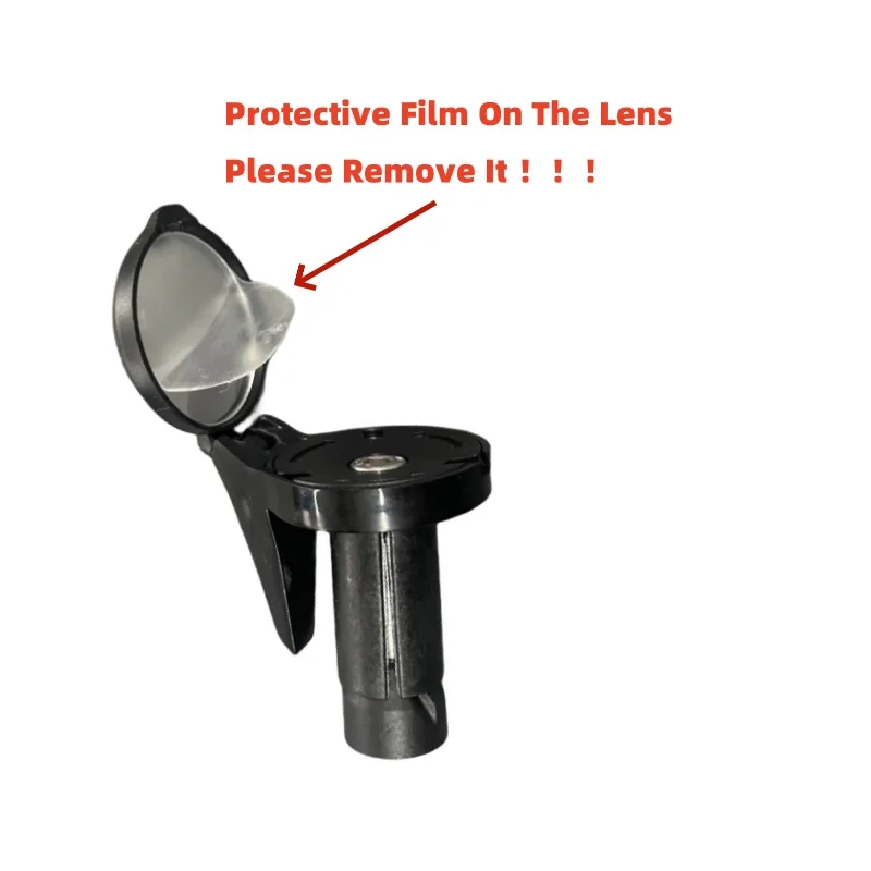 Bicycle 1PC Rear View Convex Mirror Handlebar Drop Bar Mount Acrylic Lens Back Sight Reflector Light Weight image 2
