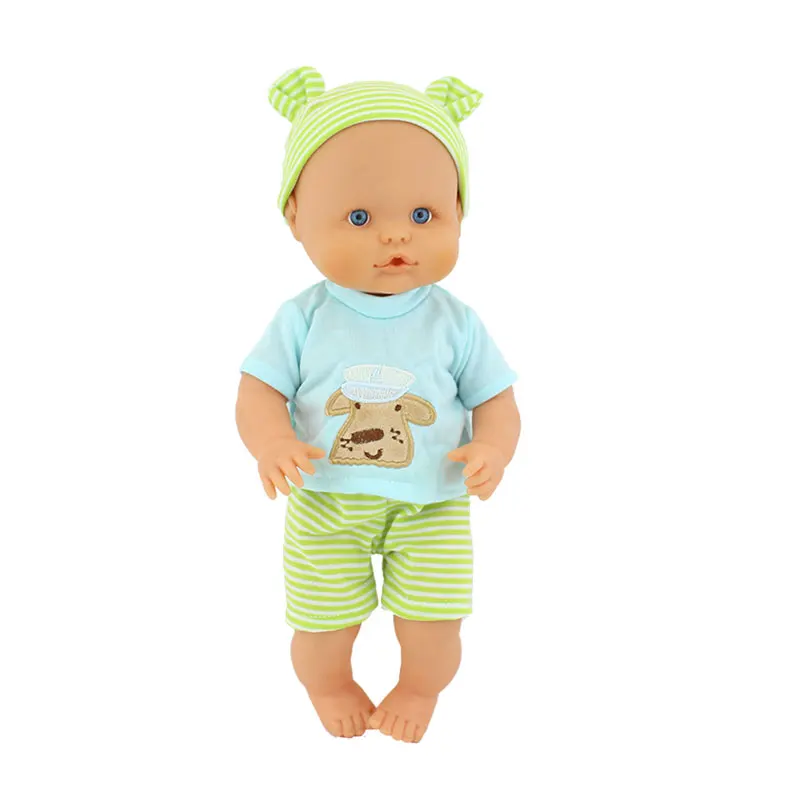 3Pcs In 1, Pakaian Boneka Baru Cocok untuk 32Cm Boneka Nenuco, Pakaian Boneka 13 Inci dan Aksesori