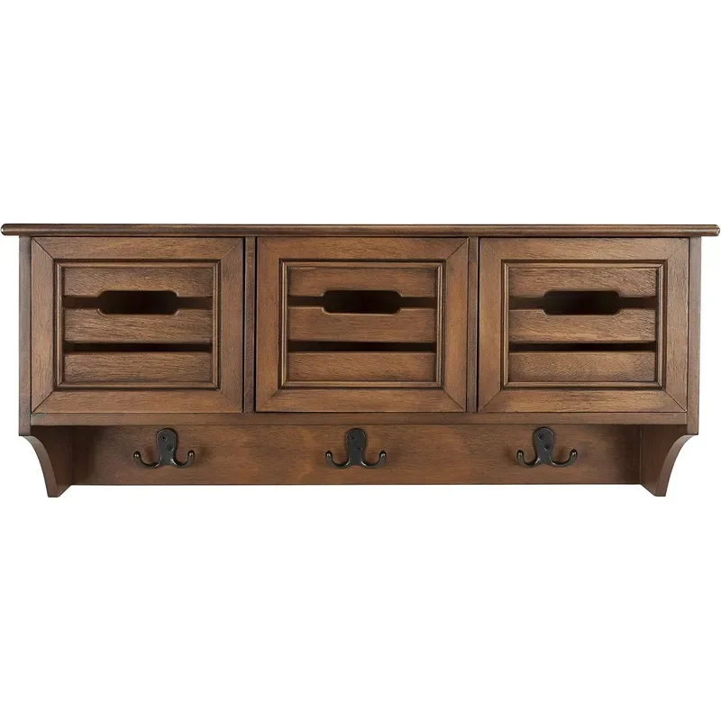 Leon Hanging 3 Draw Wall Rack