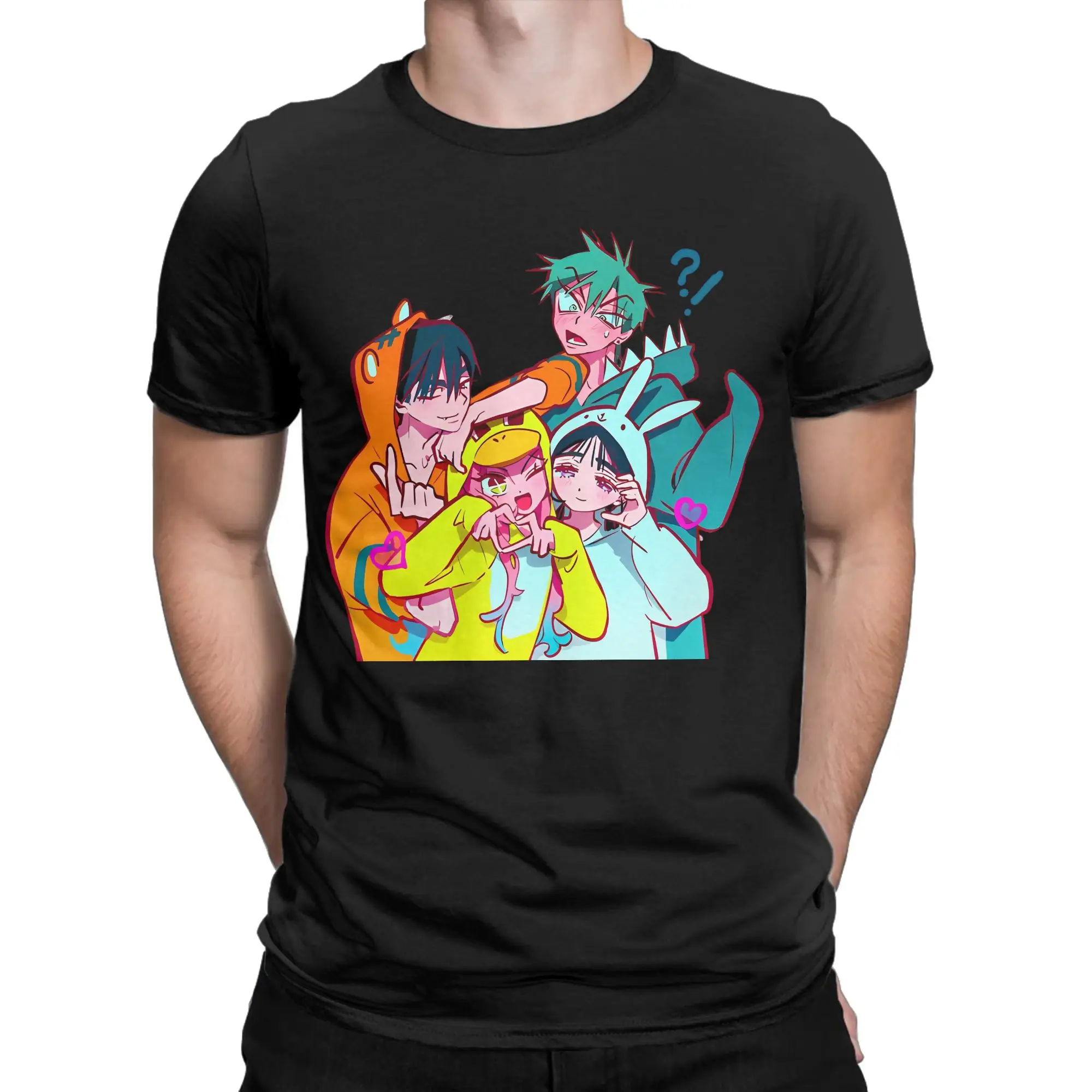 Men Women's Alien Stage T Shirts Mizi Sua Till Ivan Anime Cotton Tops Humor Short Sleeve Round Neck Tees Printing T-Shirts