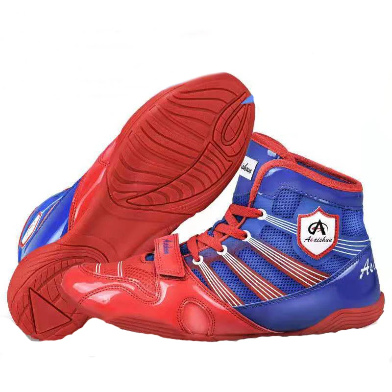 Profiboxen Wrestling Schuhe männer Rot Komfortable Training Boxing Wrestling Kampf Gewichtheben Schuhe 36-46 Größen