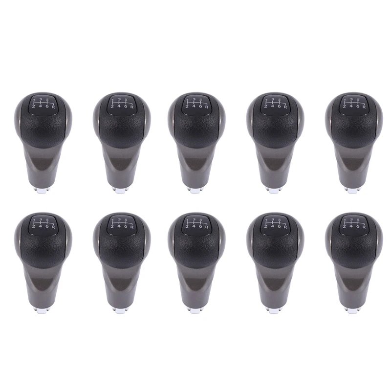 

10X 6 Speed MT Car Gear Shift Knob Stick Ball Head Change Lever Knob For Honda Civic DX EX LX 2006-2011 54102-SNA-A01