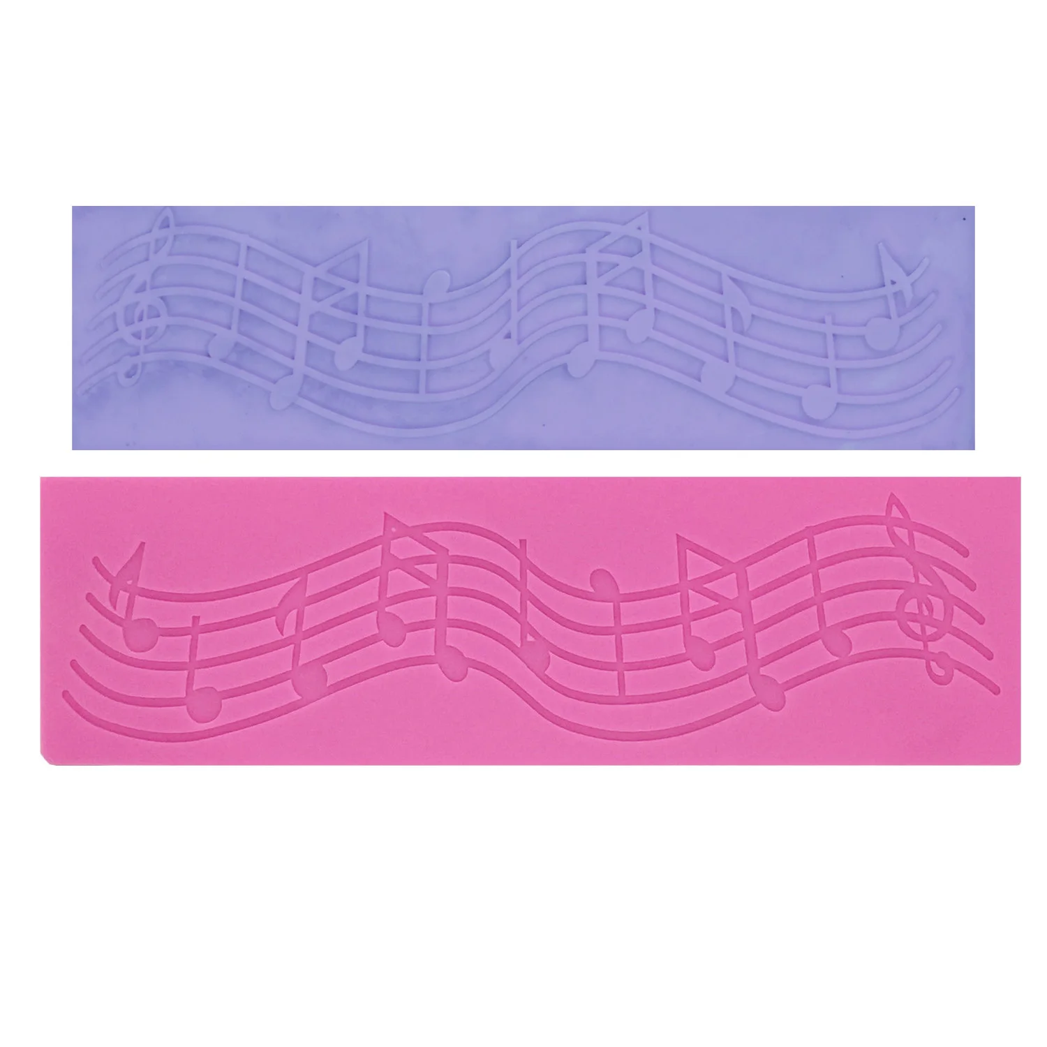 Musical Note Silicone Mold for Chocolate Gummy Candy Epoxy Resin Casting Polymer Clay Baking Supplies