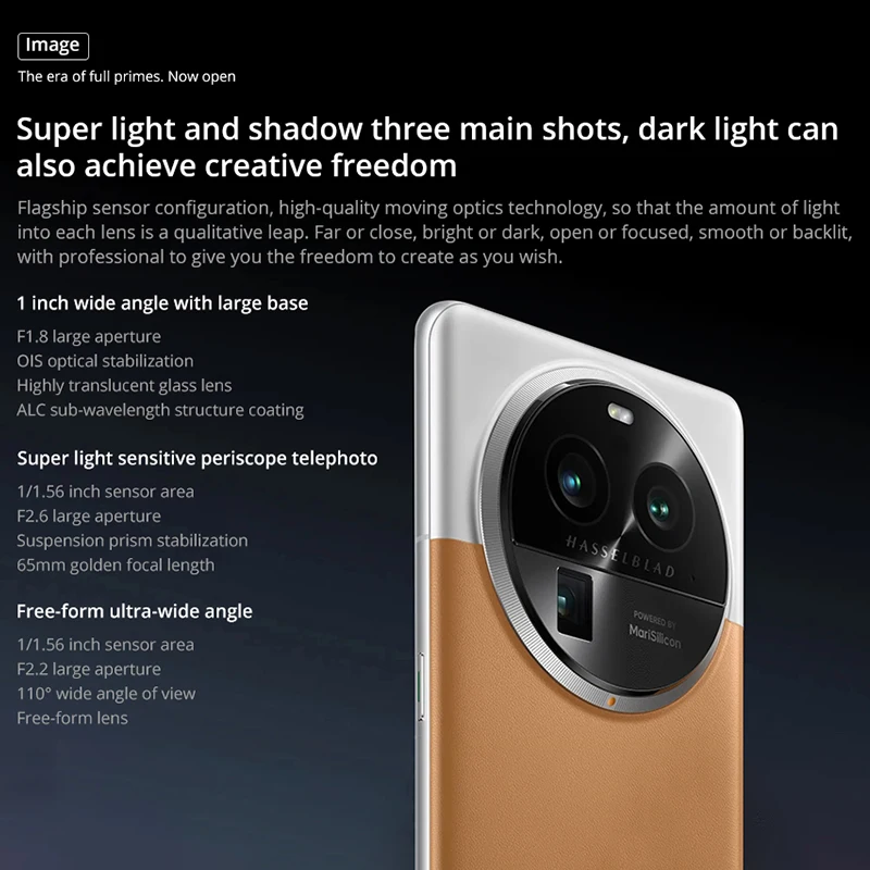 Nowa bateria OPPO Find X6 Pro 5000 mAh 100 W SuperVOOC 6,82 "AMOLED LTPO 120 Hz Snapdragon 8 Gen2 Elastyczny zakrzywiony ekran NFC