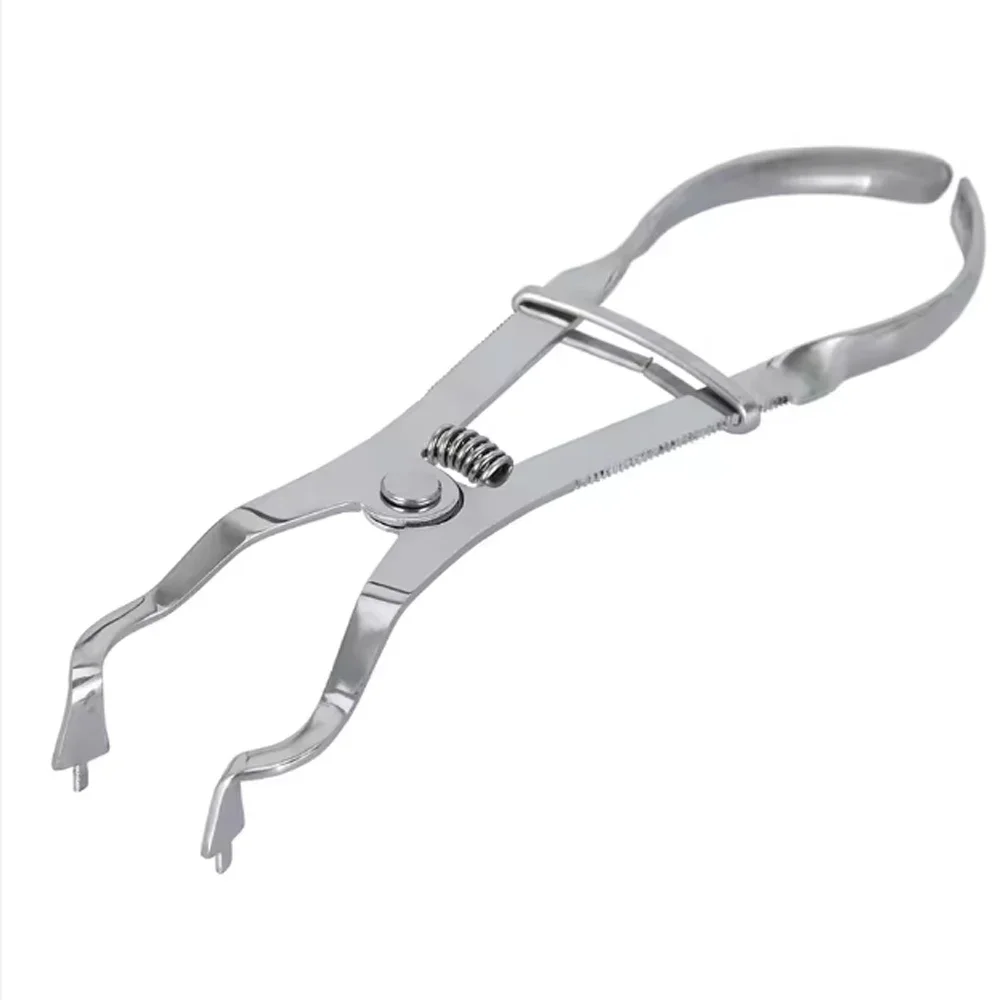 

Dental Rubber Dam Clamps with Ivory Forceps Restorative Instruments and Forming Pliers for Crown and Bridge Procedures Set