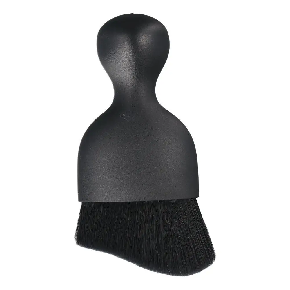 PP Car Soft Bristle Cleaning Brush Yellow / Black with Cap Car Interior Cleaning Tool Car Dashboard Detail Dusting Brush